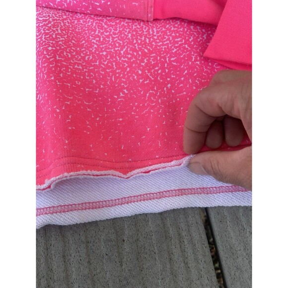 VIE+RICHE Large White Pink Gradient Hoodie Graphic Streetwear 3D Face Pullover - Picture 16 of 16